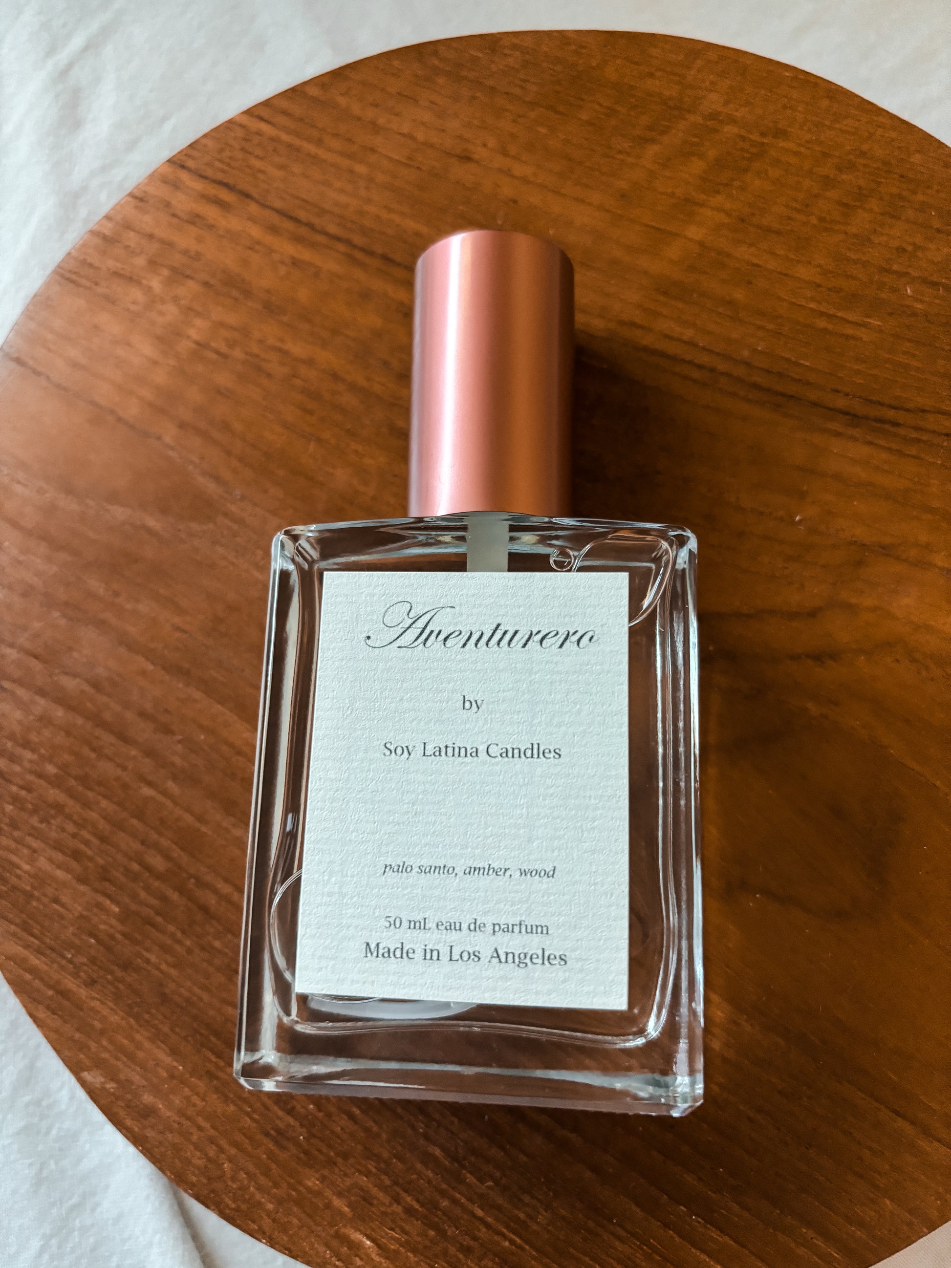 Aventurero eau de parfum by Soy Latina Candles